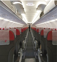 设计贴心的第二架空客320 加盟"浙字号"长龙航空