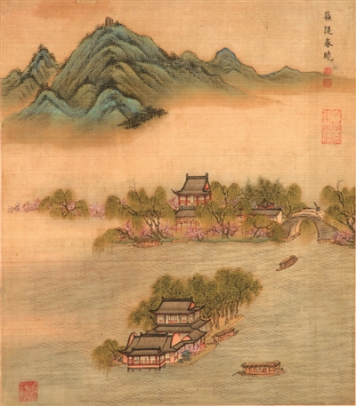 苏堤春晓