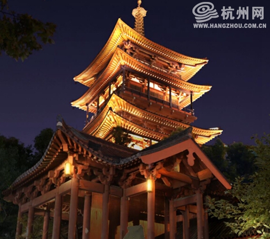 杭州南宋御街 河坊街夜景提升将于本月底完成