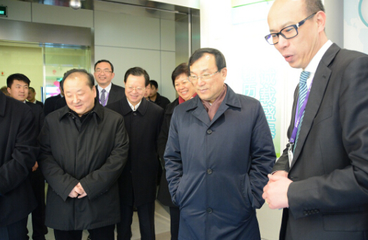 杭州市市长张鸿铭实地调研中翰盛泰 _ 杭州政