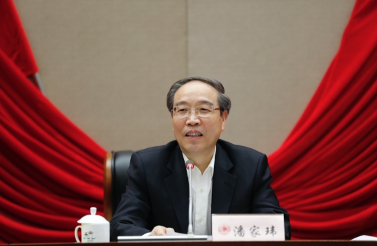 市政协举行十一届十四次常委会会议02潘家玮讲话