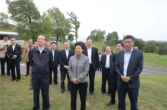 住浙全国政协委员赴淳安考察 葛慧君带队 潘家玮参加