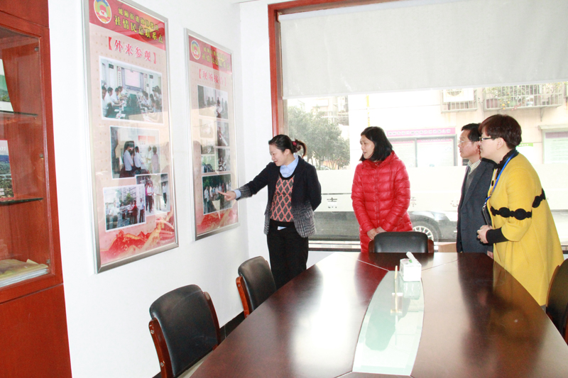 江干区四季青街道一行调研政协城厢工委社情民