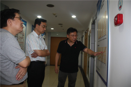 杭州市政协副主席张鸿建走访杭州市高科技投资