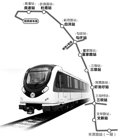 地铁2号线二期车站拟定站名开始征求意见
