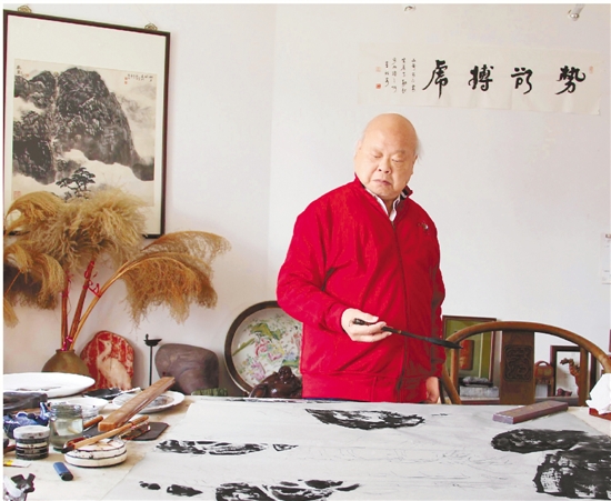 画魂写尽钱江潮——追记著名山水画家、中国美院教授孔仲起