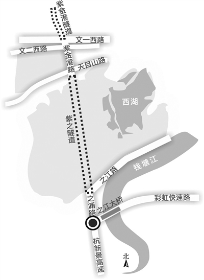 之浦路所有桥梁完工 坚持到6月底！城西到之江最快15分钟