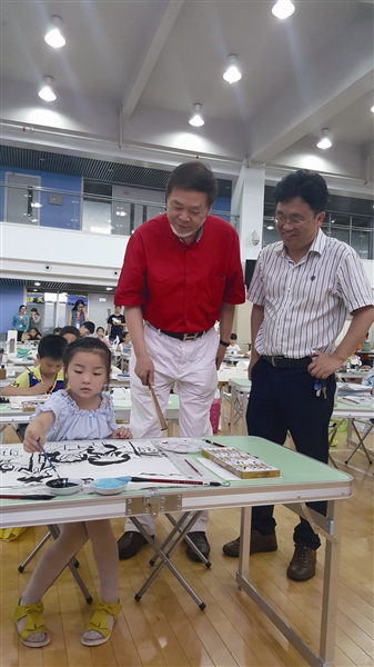 弘扬中国传统国画从娃娃抓起