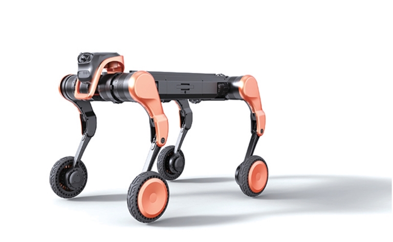 具微科技的轮足机器人