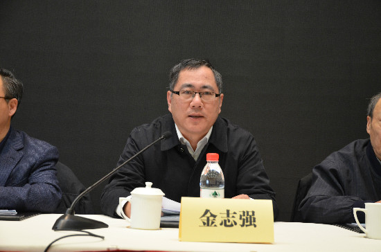 金志强常务副部长充分肯定了民建市委会一年来的工作.